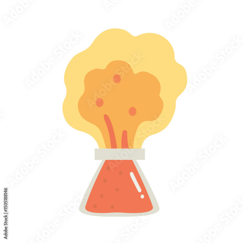 Chemistry Experiment with Flask Explosion