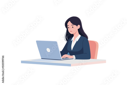 People, communication, online, speech, dialogue for customer support service, remote assistant consulting, virtual business communication, online troubleshooting, helpdesk operator, women on laptop
