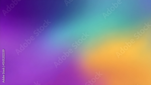 A soft gradient background with purple teal and yellow blending together in a smooth transition