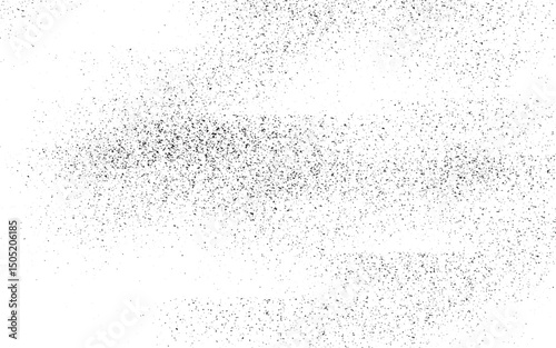 Dirt, grime and scratch overlay on transparent background. Old surface grunge texture abstract, grain, vintage, scratch, Grunge background. Abstract mild textured effect. Vector Illustration. Black  