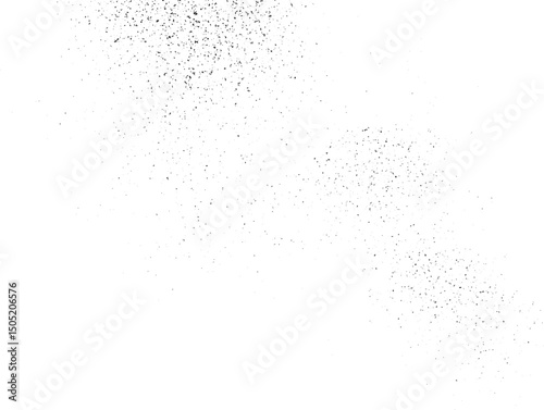 Grunge background. Abstract mild textured effect. Vector Illustration. Black isolated on white.  Small particles of debris and dust. Distressed uneven background. Grunge texture overlay with fine 