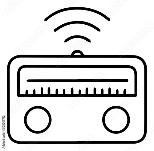 Tune In: Vintage Radio Icon Beckons with Nostalgic Charm and Connectivity