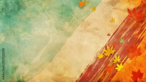 Republic Day Flyer Background: Ink Rhythms Convey Grand Narratives, Spreading a Visual Manifesto of the Blending of Fiery Passion and Celebratory Splendor