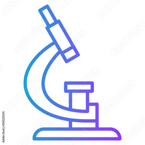 Research gradient color icon