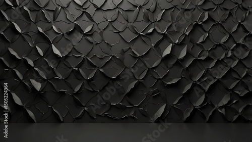 abstract black backgrounds design for product display.