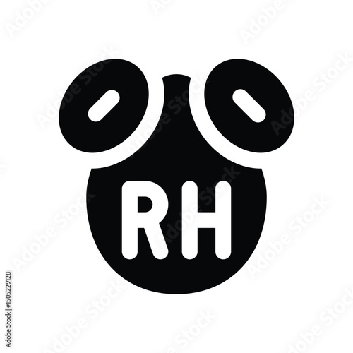 platelet glyph icon. Strong and solid vector icon for websites, mobile interfaces, presentations, and visual branding. High quality and easy to edit.