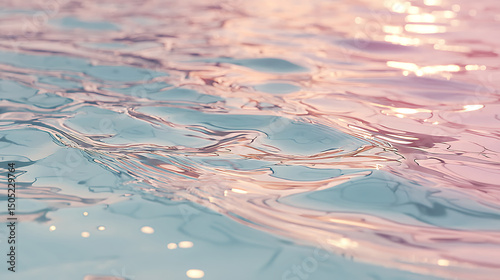 水面に反射する光