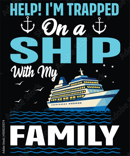 HELP! I'M TRAPPED ON A SHIP With My FAMILY