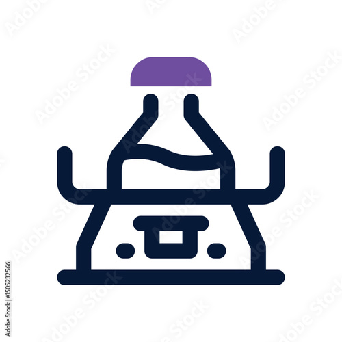 orbital shaker duotone icon. Sleek and modern vector icon for websites, mobile apps, marketing materials, and corporate design. Fully scalable and ready to use.