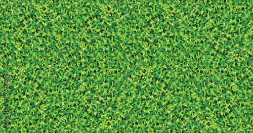Green grass field background. Texture of green lawn grass. Green grass seamless texture. Vector illustration.