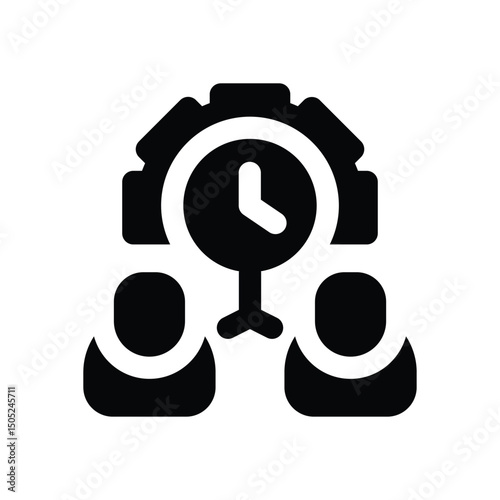 discipline glyph icon. Strong and solid vector icon for websites, mobile interfaces, presentations, and visual branding. High quality and easy to edit.