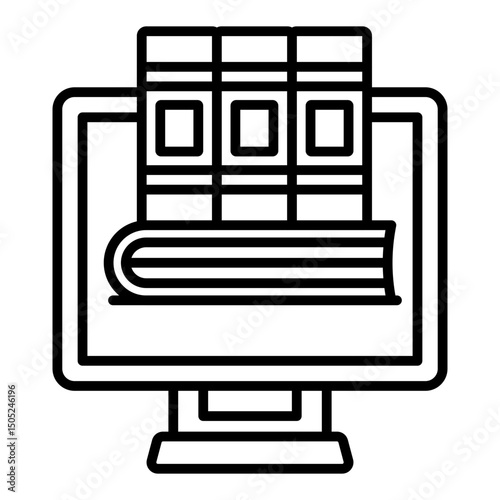 Online library Icon