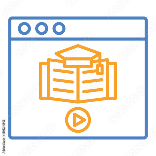 Educational video Icon