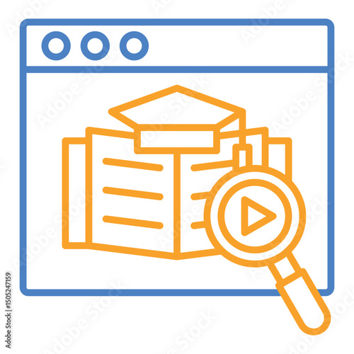 Educational video Icon