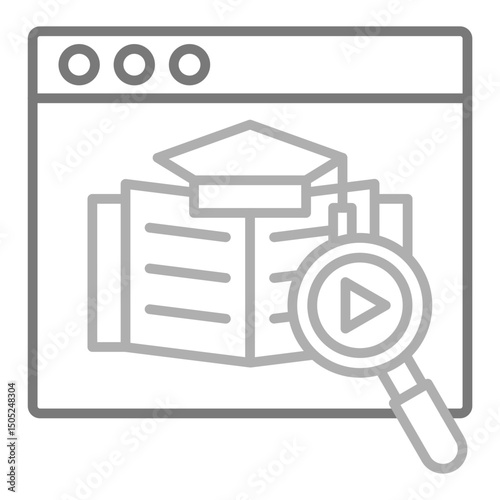 Educational video Icon