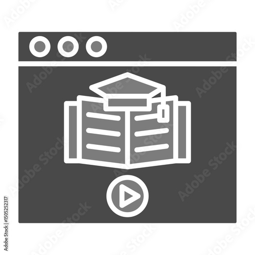Educational video Icon
