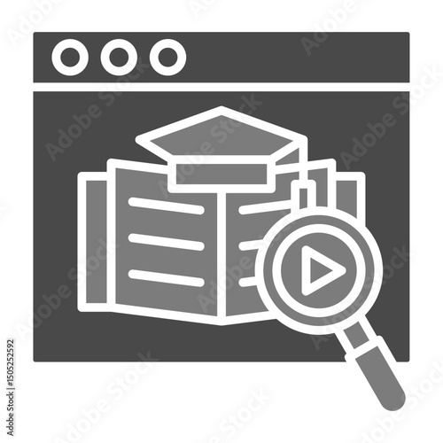 Educational video Icon