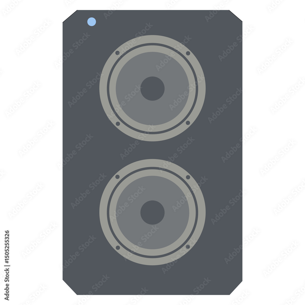 Speaker Vector Illustration – Audio System Icon Speaker Vector Illustration – Audio System Icon