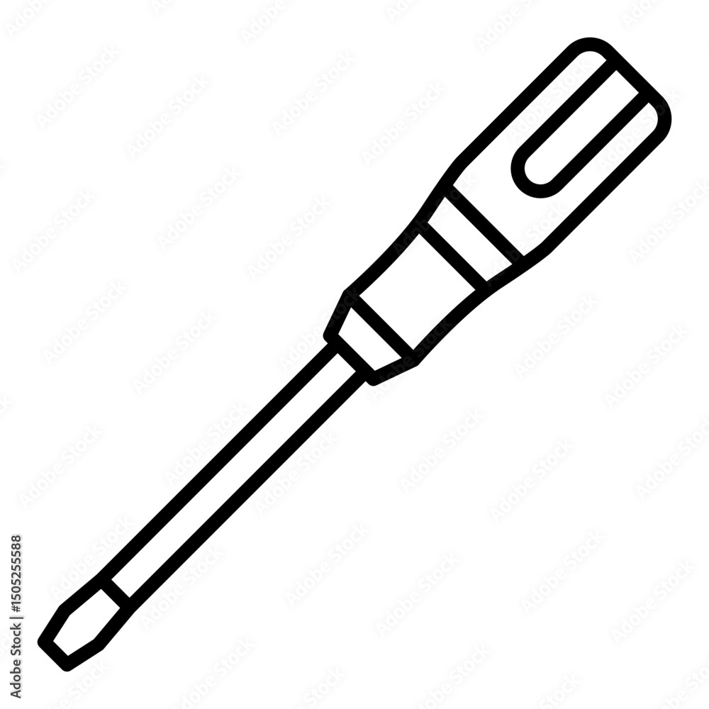 Naklejka premium Screwdriver Icon