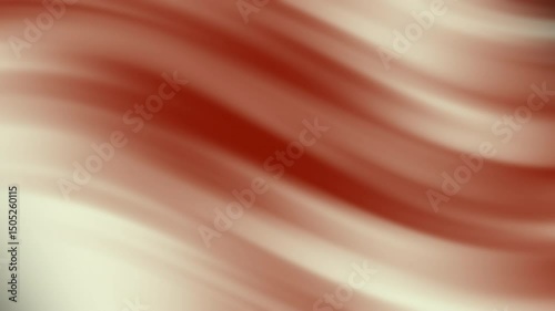 Soft wavy abstract background with blended beige and reddish hues, creating a smooth flowing texture, Abstract texture Gradient motion Background animation.