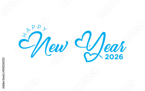 Happy, New, Year, 2026, celebration, design