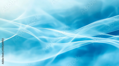 abstract blue and white background, white lines on a blue background. A backdrop or background for a banner, postcard