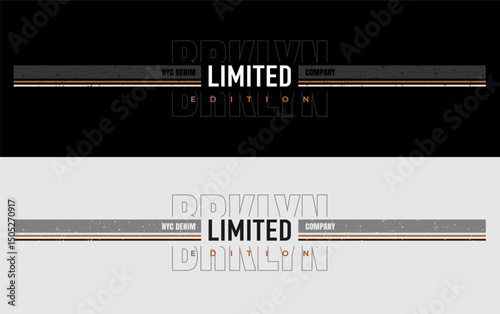 we are unlimited typography graphic design, for t-shirt prints