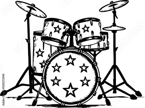 Energetic drum performance music studio creative environment close-up view rhythm and beat for seo impact