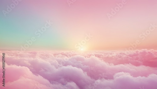pink clouds in the sky