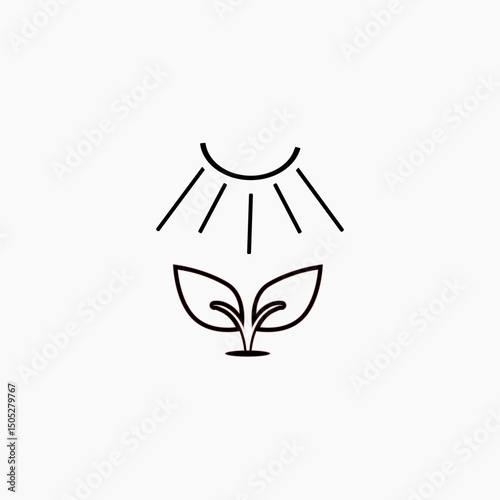 Timeline of planting tree process icon isolated on white background