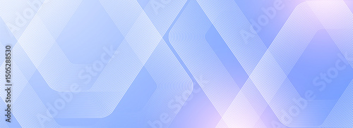 Modern medical or health care scientific abstract background with hexagons. Geometric stripe line art design for poster, brochure, cover, banner, header, website, presentation template