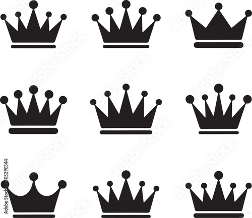 Royal Crown Silhouette Design

Elegant King & Queen Crown Vector

Classic Royalty Crown Illustration

Vintage Crown Icon Clipart

Majestic Crown Emblem Art