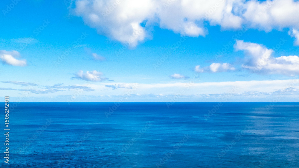 Obraz premium Stunning view of Atlantic Ocean.