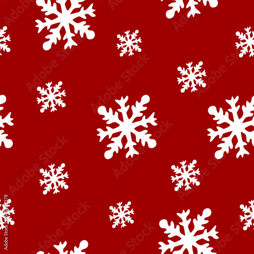 Red White Christmas Pattern