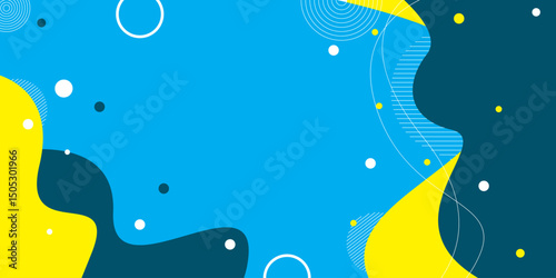 Minimal abstract background with geometric shapes