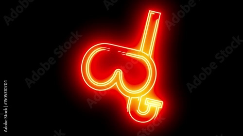  useful for travel infographics neon animation