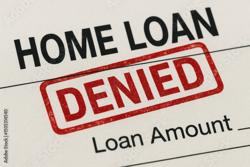 Rising house cost leads to denied home loan application causing financial stress