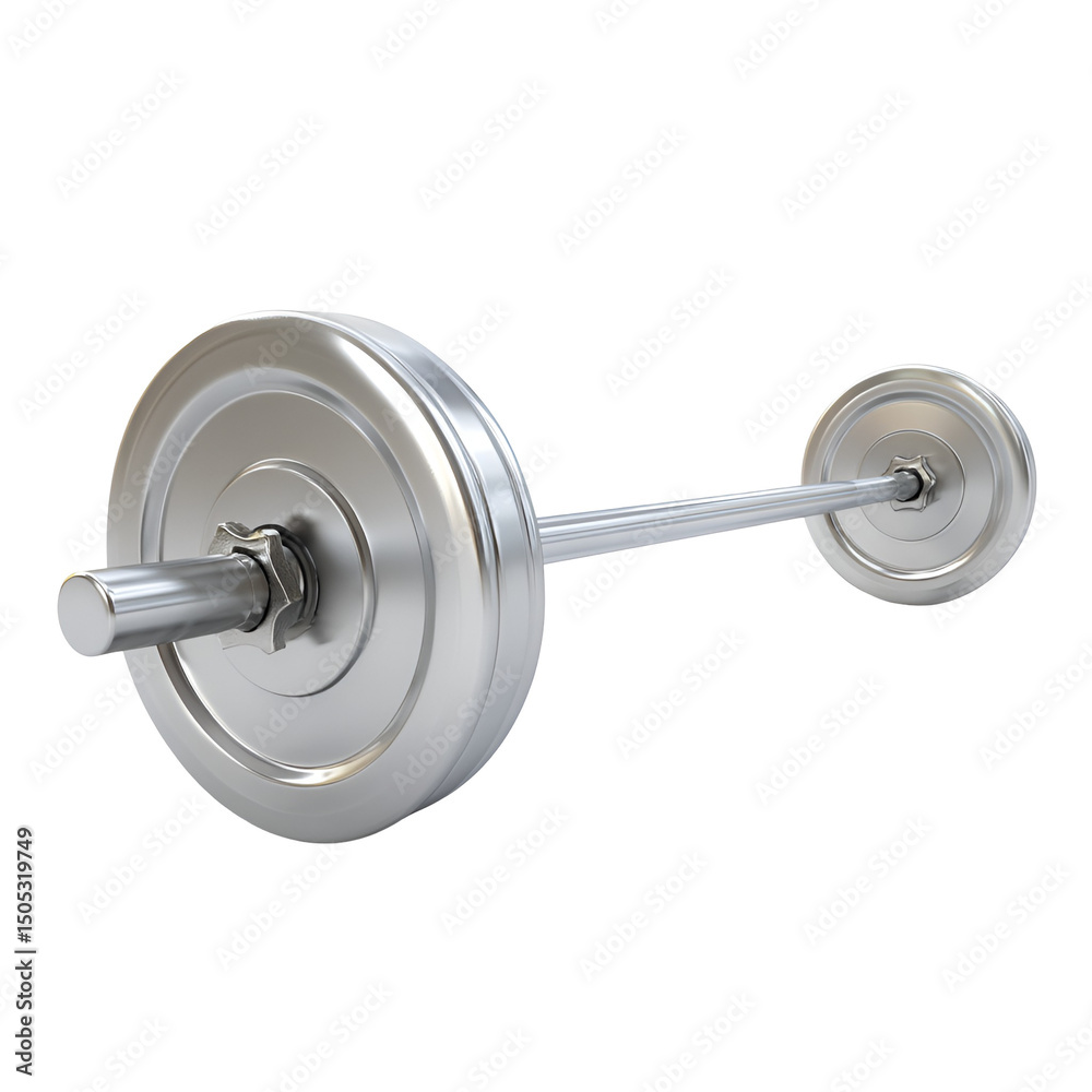 Fototapeta premium Heavy Dumbbell, fitness equipment,Dumbbell sports gym, isolated on transparent background