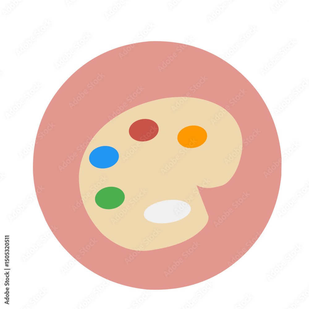 Obraz premium Musical Instruments Circular vector