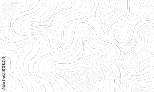 Abstract art Topographic maps Pattern contour line in texture Background