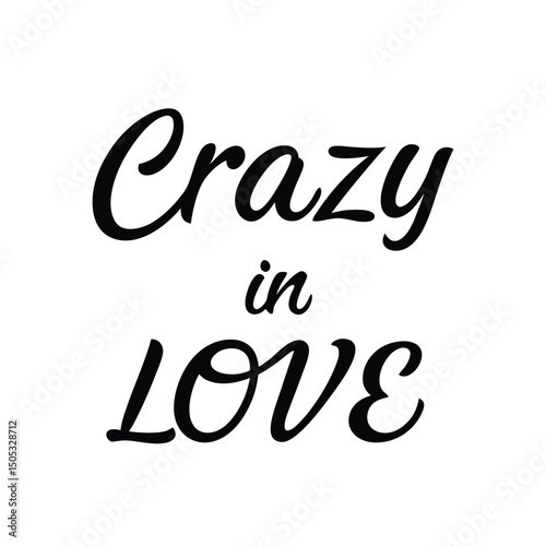 vector phrase written in expressive brush calligraphy 