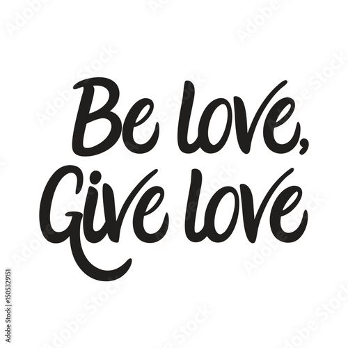 vector phrase written in expressive brush calligraphy 