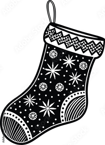 christmas stocking hanging