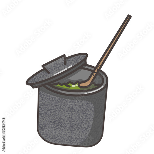 Matcha Storage Container with Chasaku