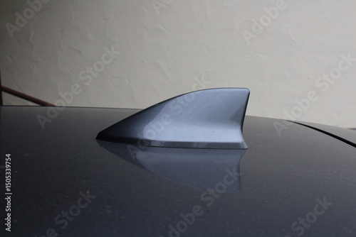Fototapeta Naklejka Na Ścianę i Meble -  Shark fin car antenna 