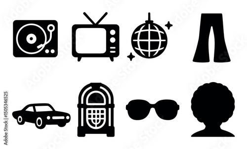 Retro icons: music, fashion, and lifestyle of the 70s era