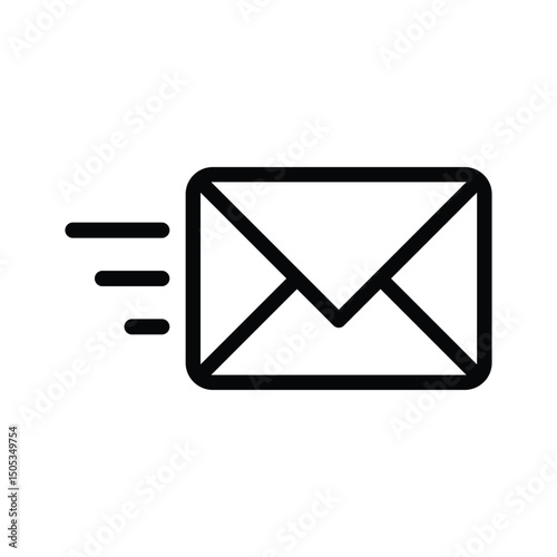Mail icon vector illustration, Mail logo vector, Mail Icon Clip art.