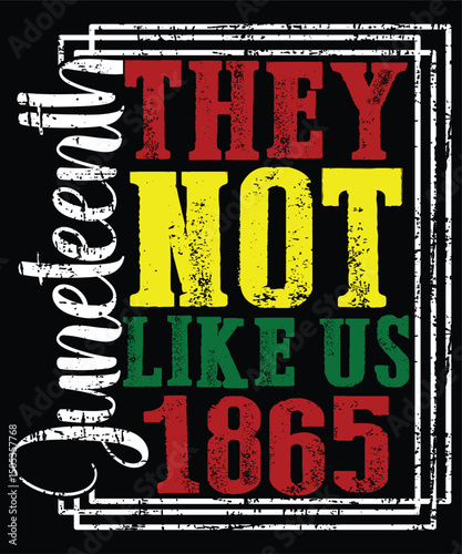 Juneteenth They Not Like Us 1865 
