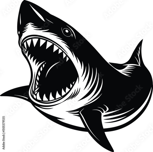 Shark With Open Mouth