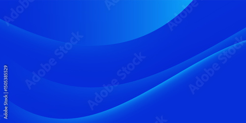 Modern background template with light blue and blue gradient, circle effect, suitable for background, wallpaper, home screen, theme.